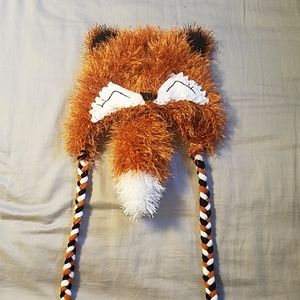 Fuzzy Fox Beanie